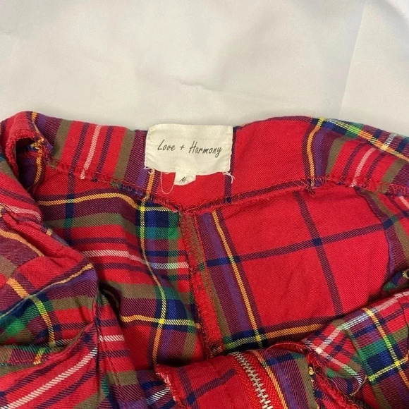 5/20$ Love+Harmony  light plaid pants - Picture 3 of 4